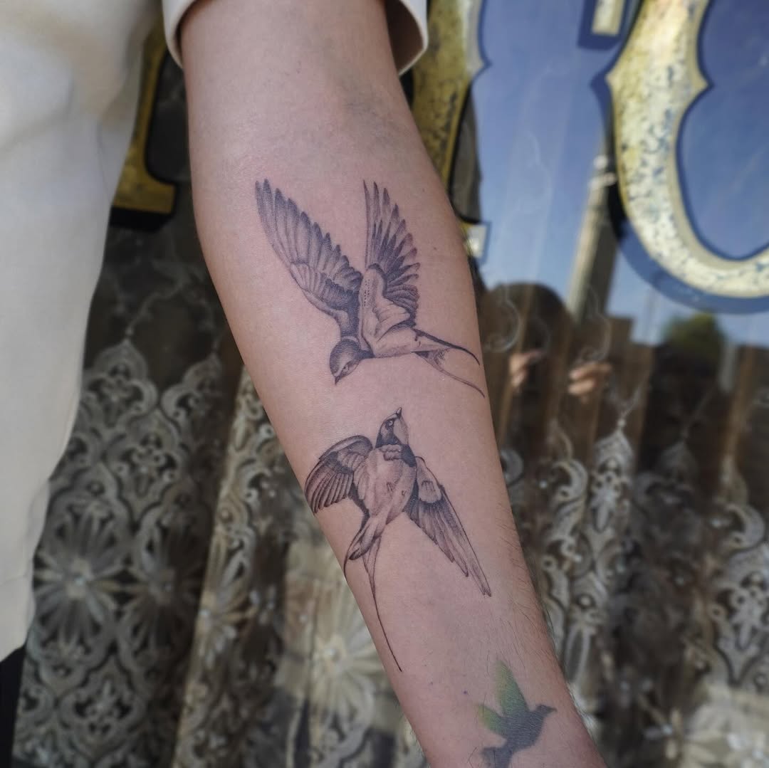 Tattoo by @adrian__tattoos — realism, black_and_grey