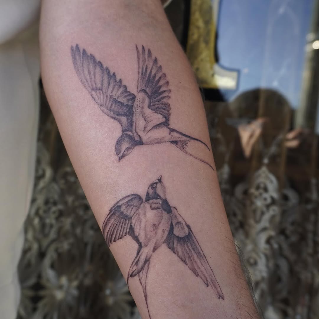 Tattoo by @adrian__tattoos — realism, black_and_grey