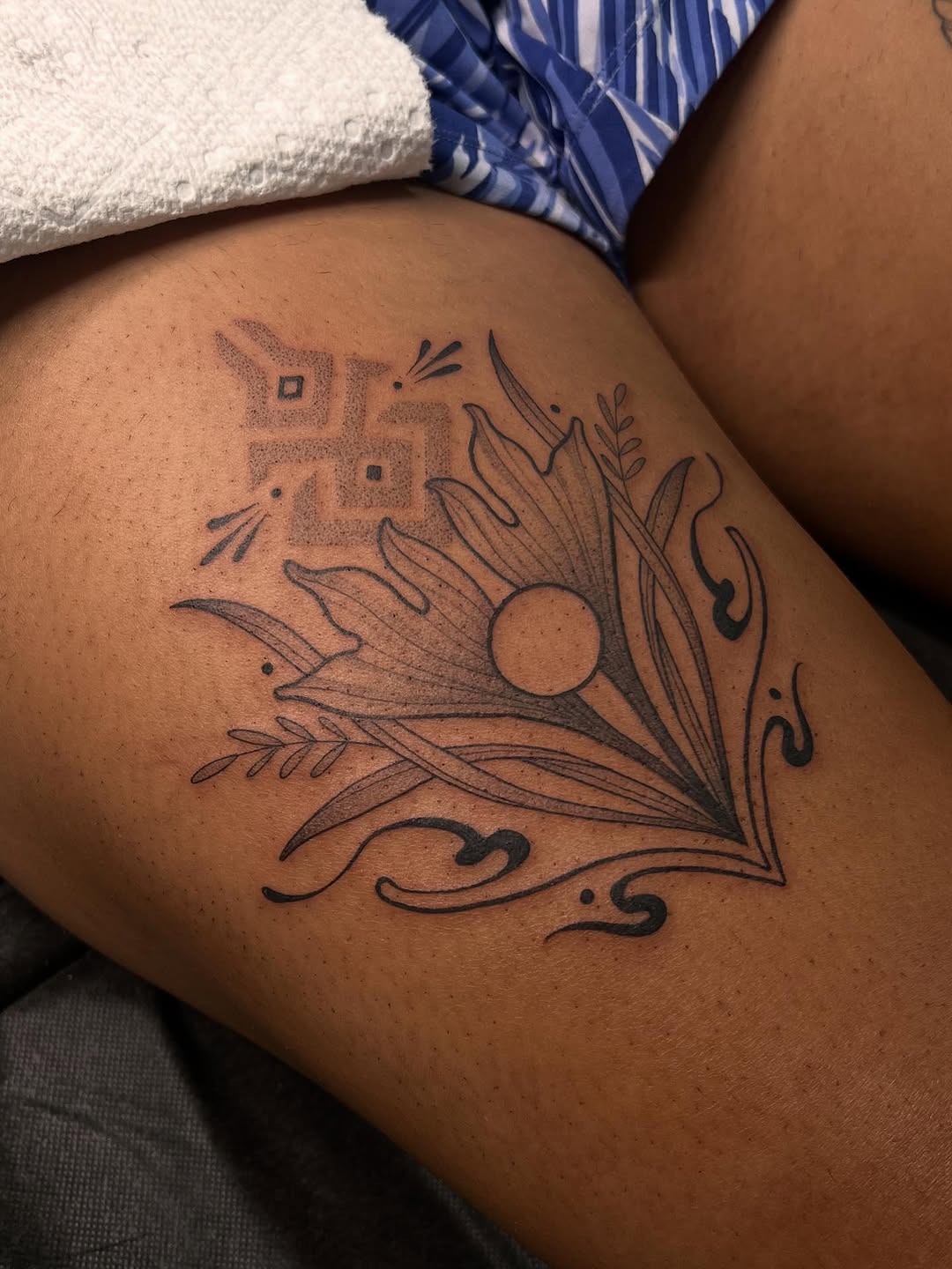 Tattoo by @avreysimone — geometric, ornamental