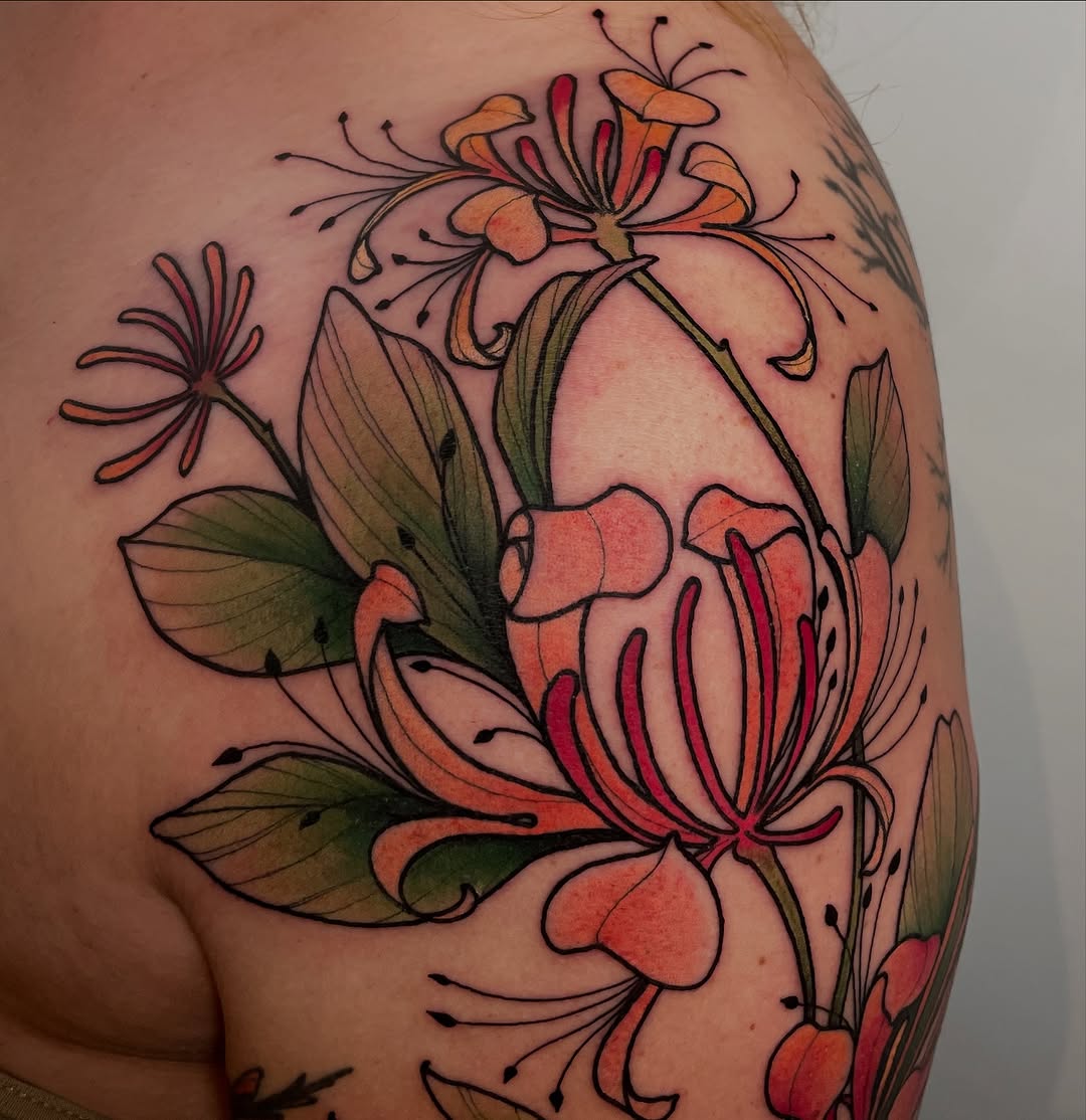 Tattoo by @catharina.brenner.tattoo — fine_line, watercolor