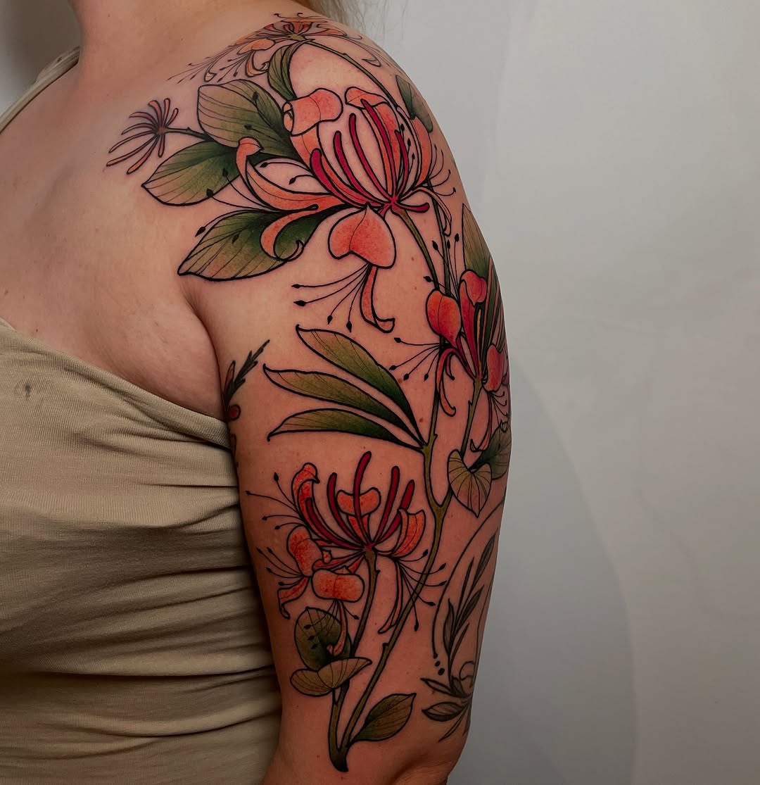 Tattoo by @catharina.brenner.tattoo — illustrative, fine_line
