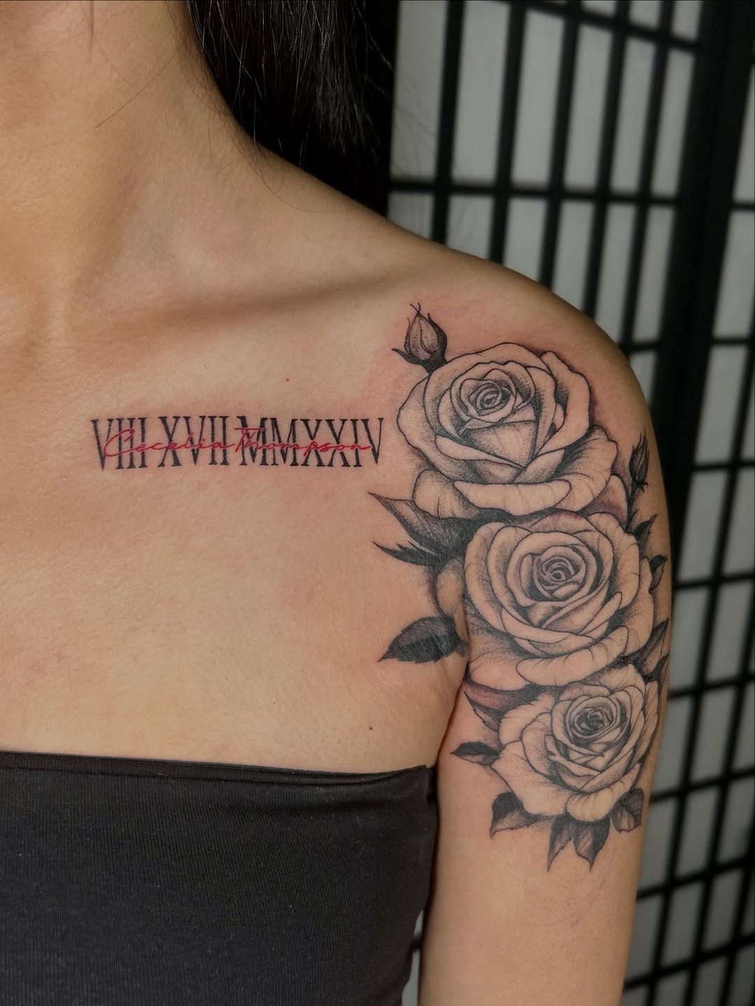 Tattoo by @ggstylestattoo — black_and_grey, lettering_script