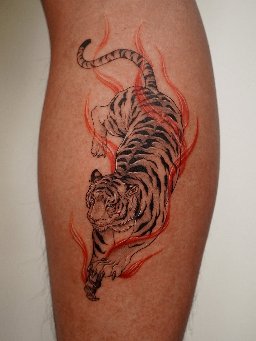 Tattoo by @153cm_tattoo — realism, black_and_grey