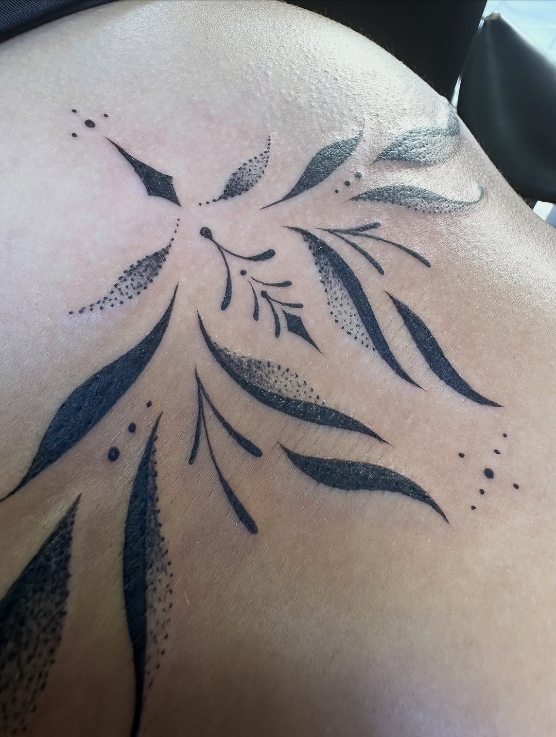 Tattoo by @skins_aj — fine_line, dotwork
