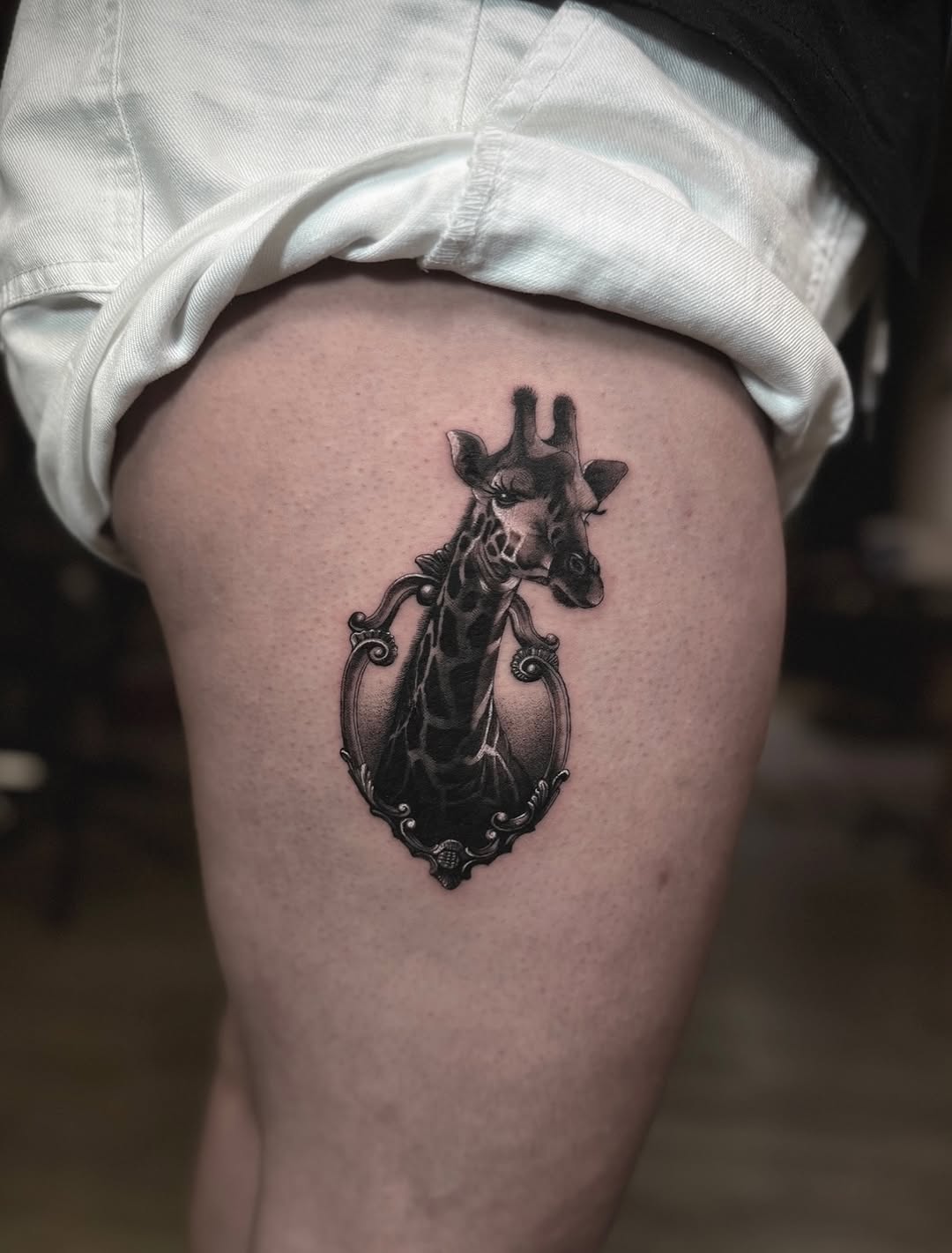 Tattoo by @fabezumi โ realism, black_and_grey