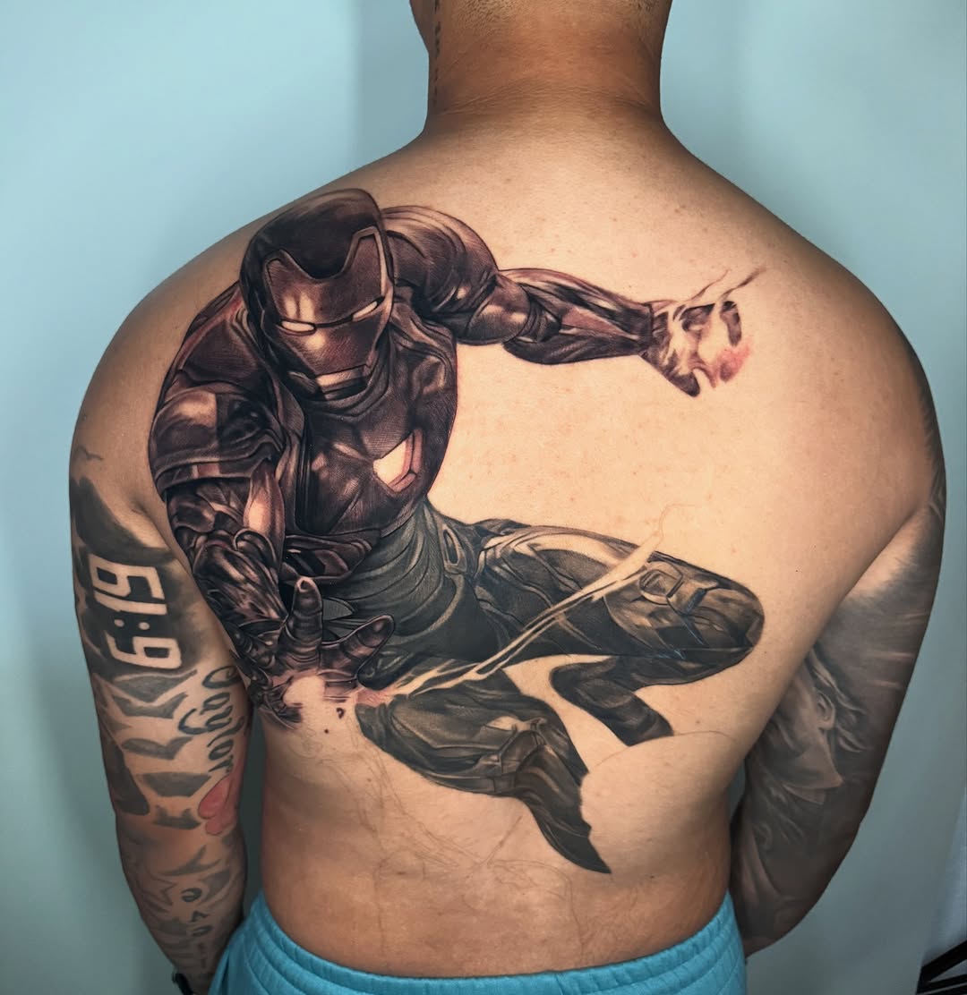 Tattoo by @inkbytrav — realism, black_and_grey