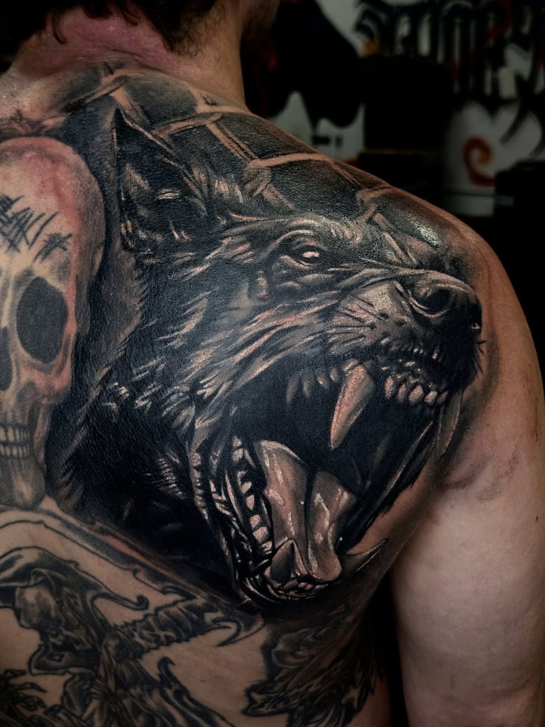 Tattoo by @saragtattoo_design — realism, black_and_grey