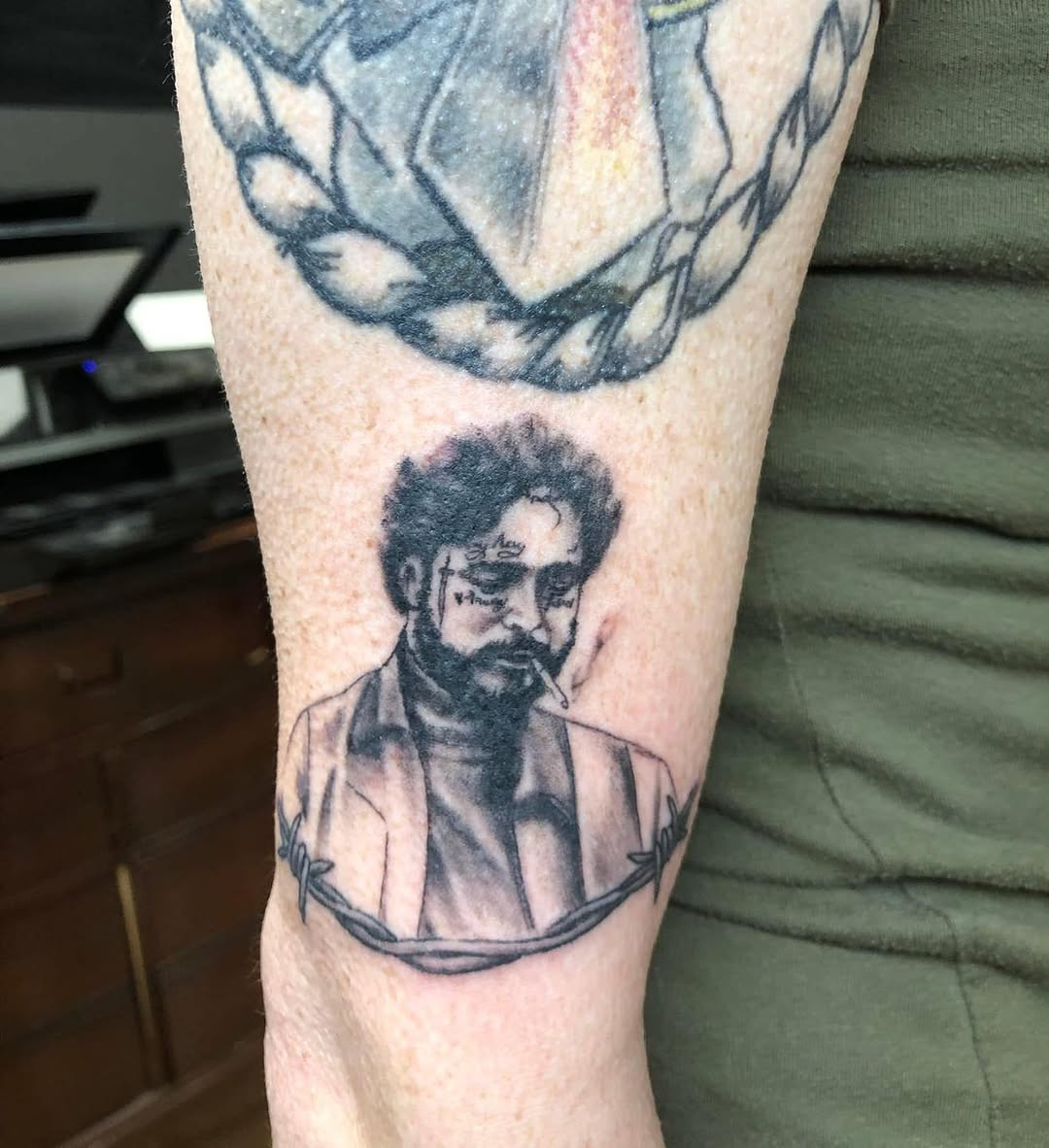 Tattoo by @ostattoo — realism, black_and_grey