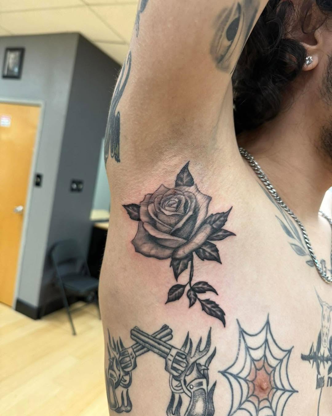 Tattoo by @ostattoo — black_and_grey, realism