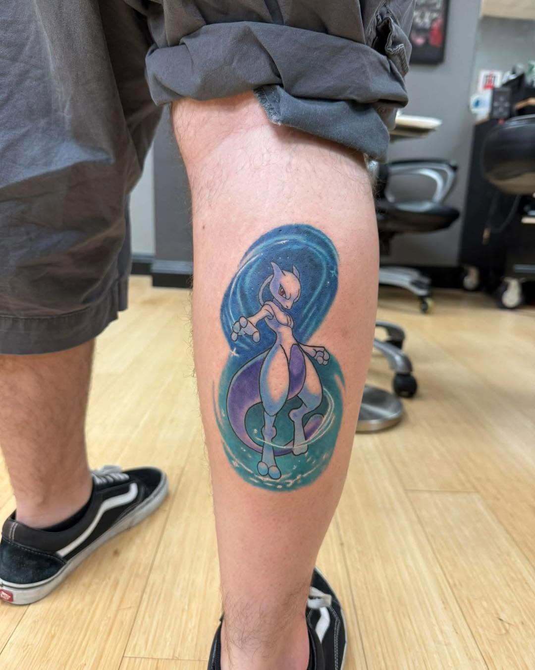 Tattoo by @ostattoo — anime, new_school
