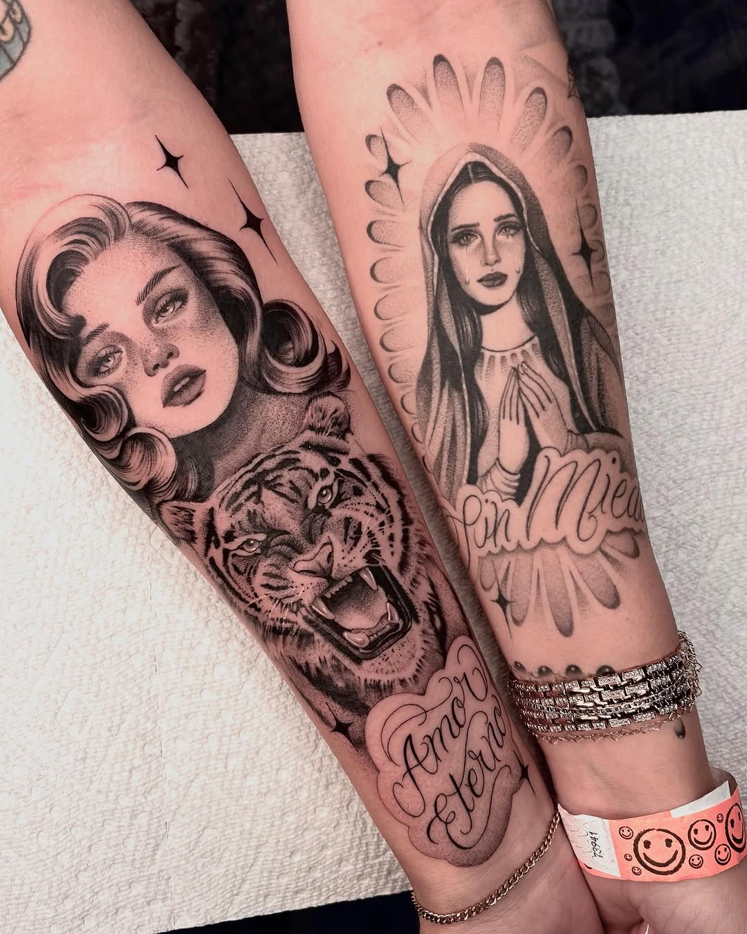 Tattoo by @spookyvuitton — realism, black_and_grey