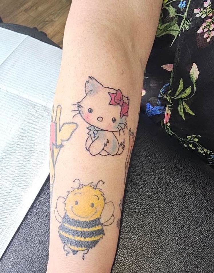 Tattoo by @conniewestgatetattoos — new_school