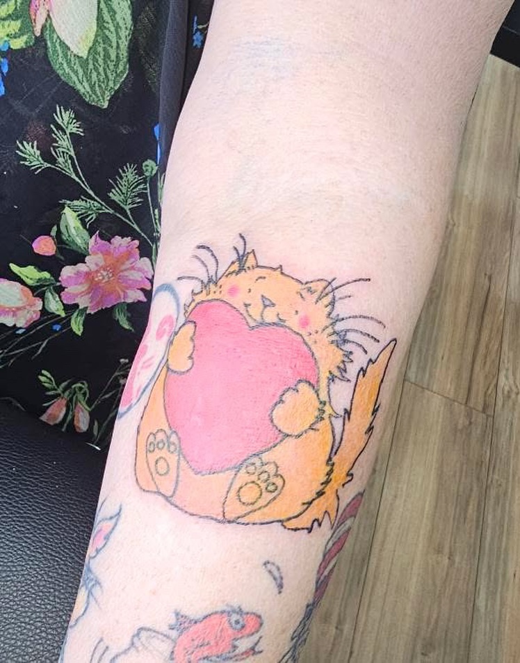 Tattoo by @conniewestgatetattoos — new_school
