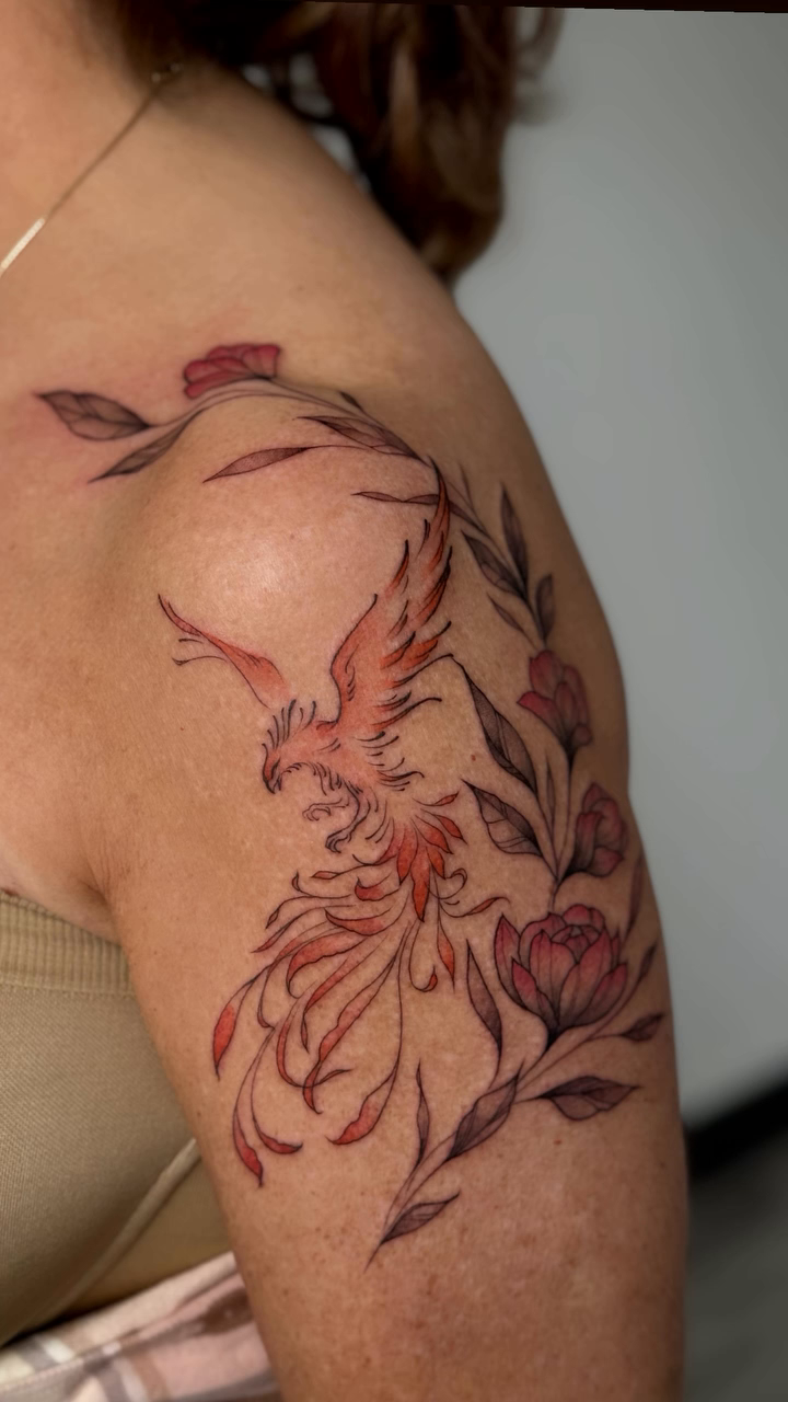 Tattoo by @georgiagreytattoos — japanese_irezumi, neo_traditional