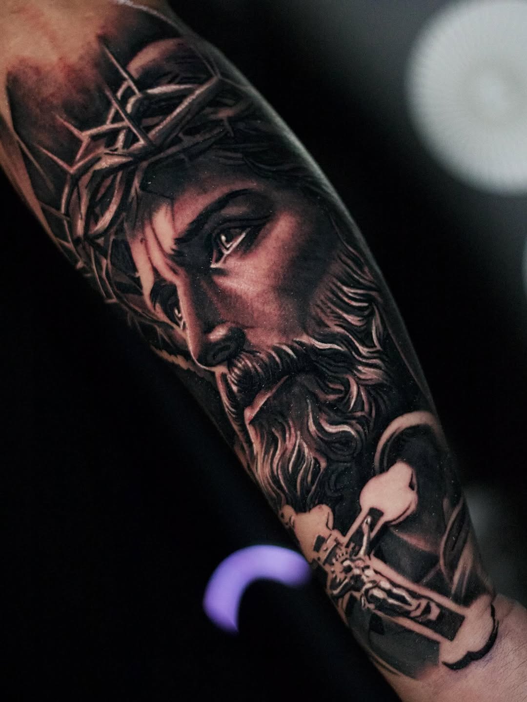 Tattoo by @baponeink — realism, black_and_grey