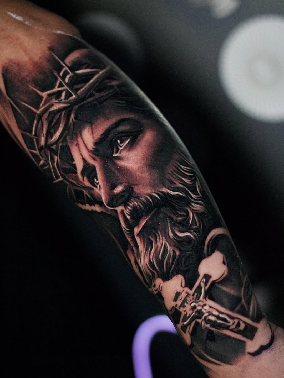 Tattoo by @baponeink — realism, black_and_grey