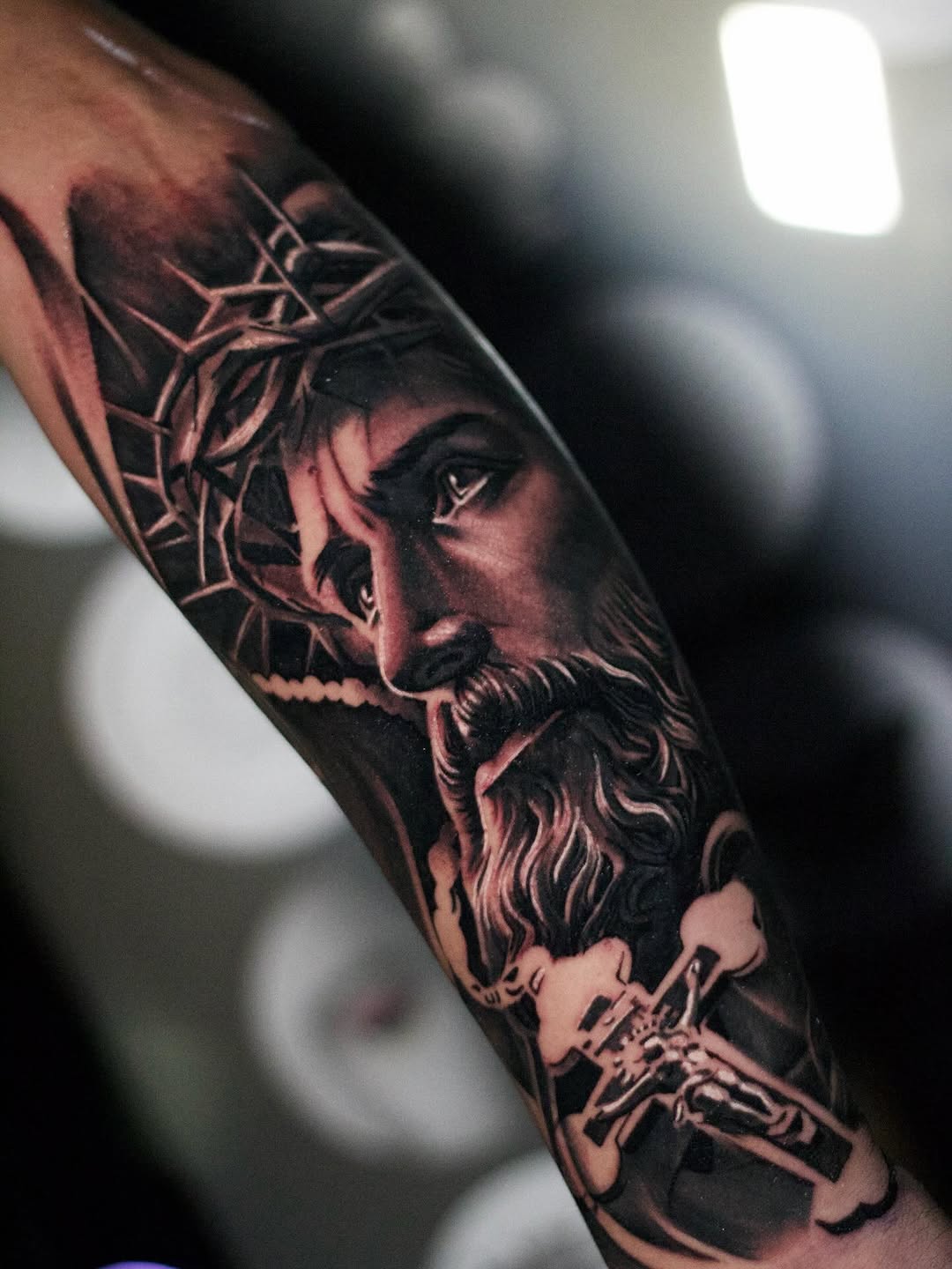 Tattoo by @baponeink — realism, black_and_grey