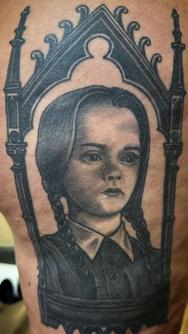 Tattoo by @mr_broke — realism, black_and_grey