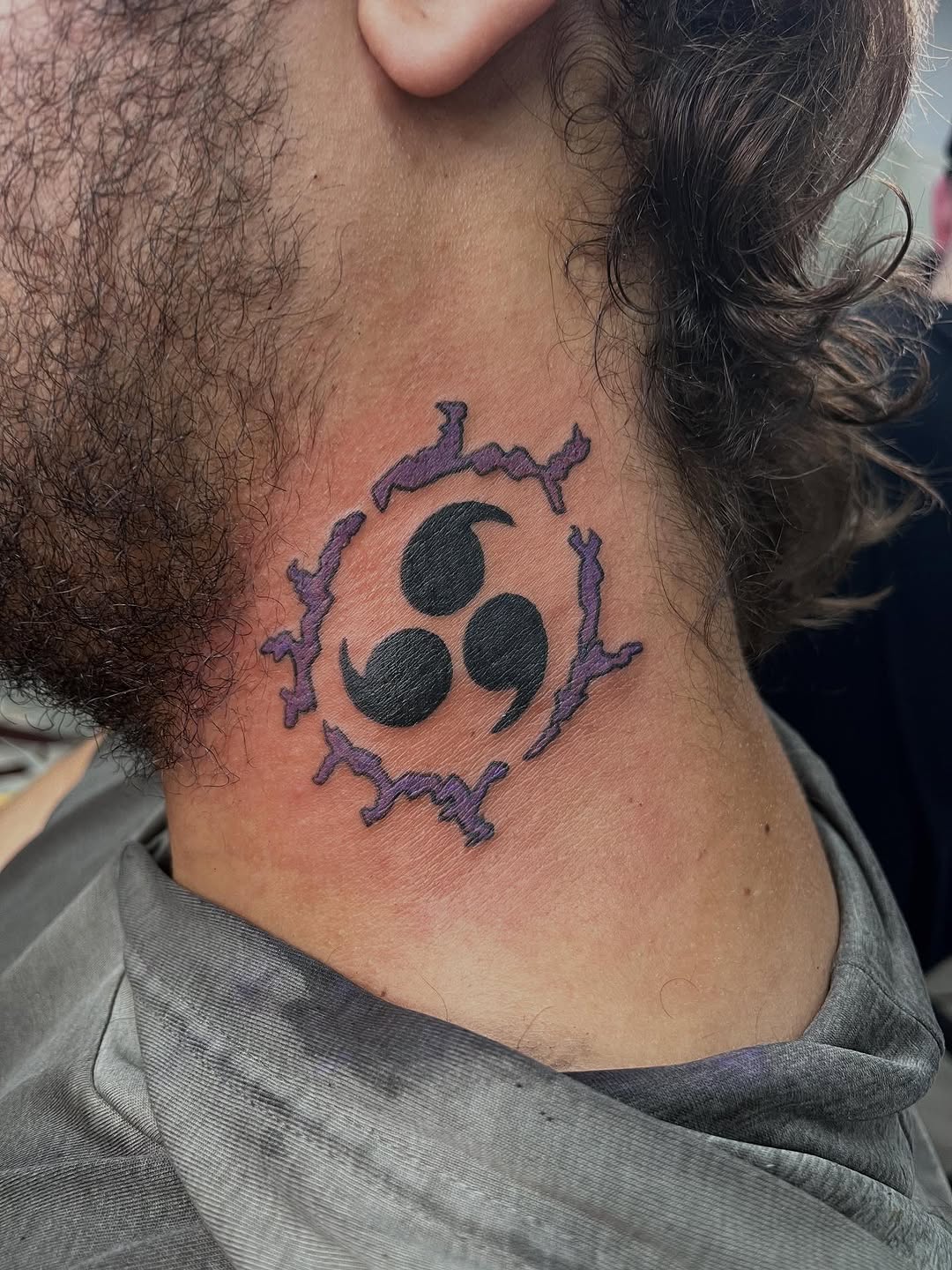 Tattoo by @robertcollinstattoo — blackwork, geometric