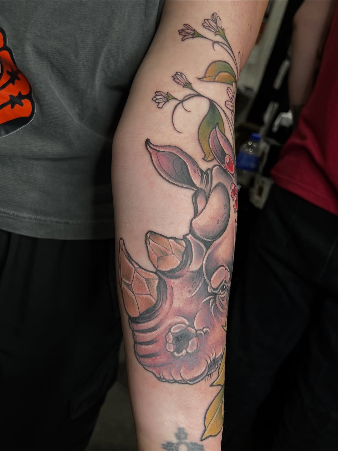 Tattoo by @bodyartbyalia — illustrative, realism