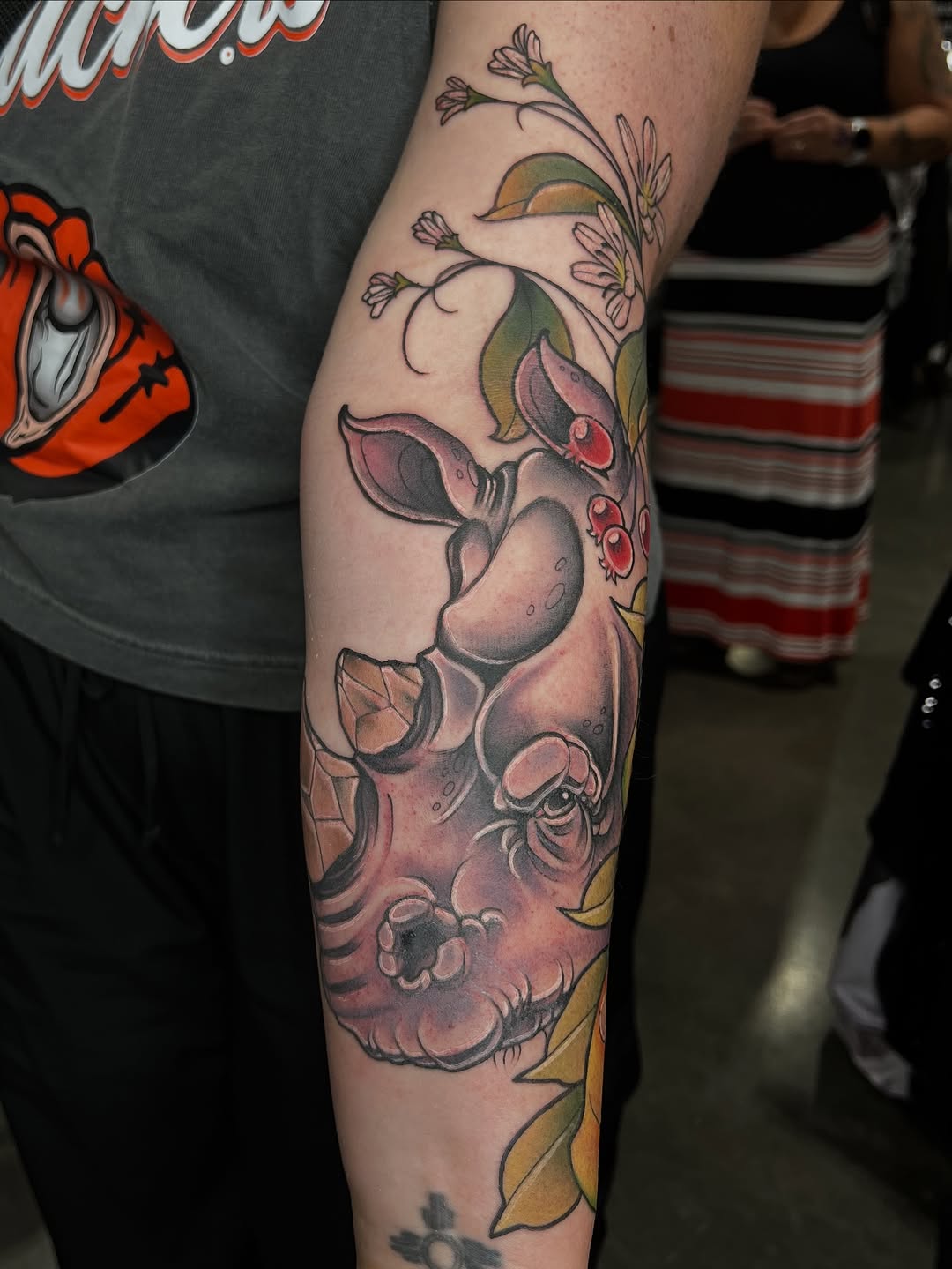 Tattoo by @bodyartbyalia — illustrative, new_school