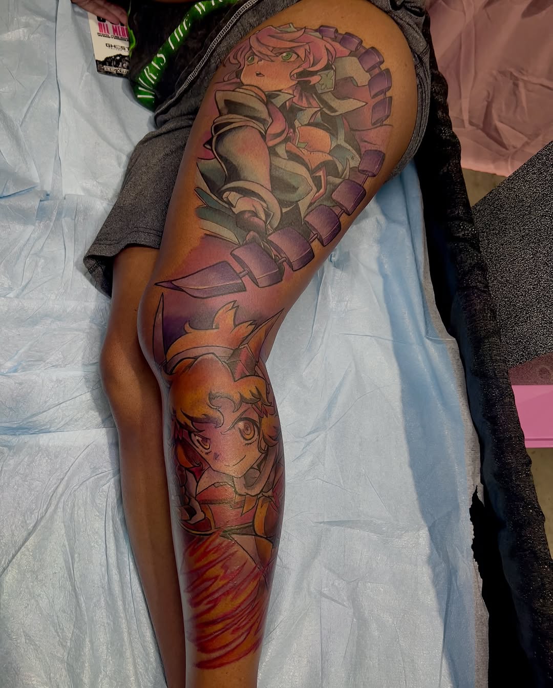 Tattoo by @churrotattoos โ anime