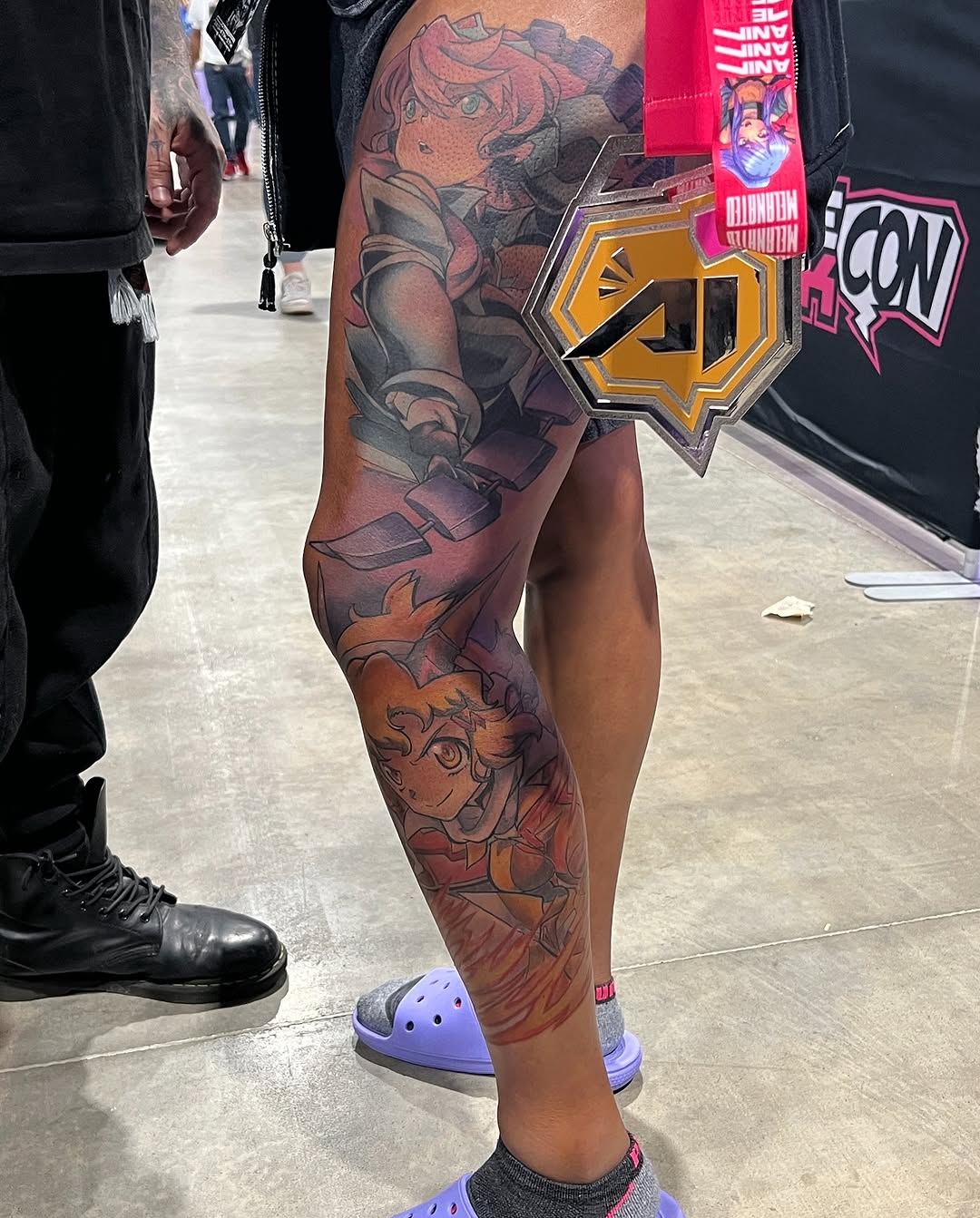 Tattoo by @churrotattoos โ anime