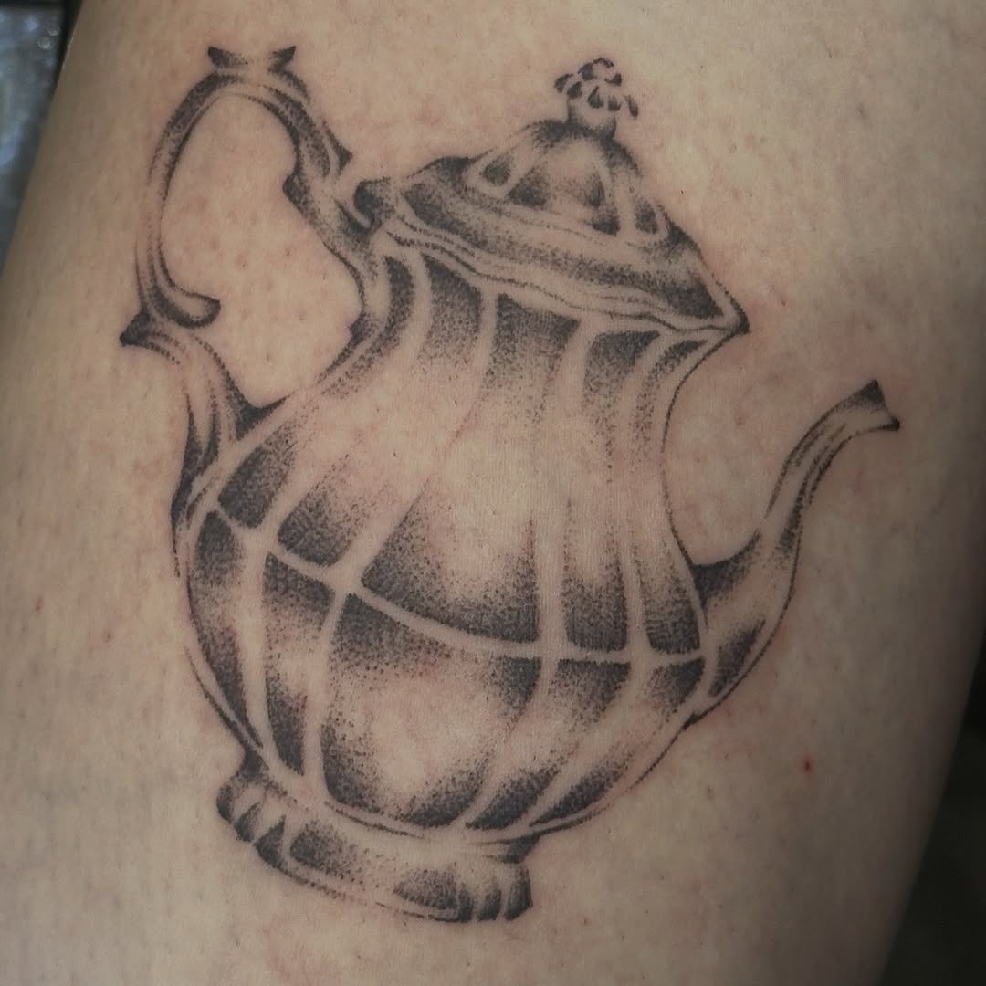 Tattoo by @en__jpeg — dotwork