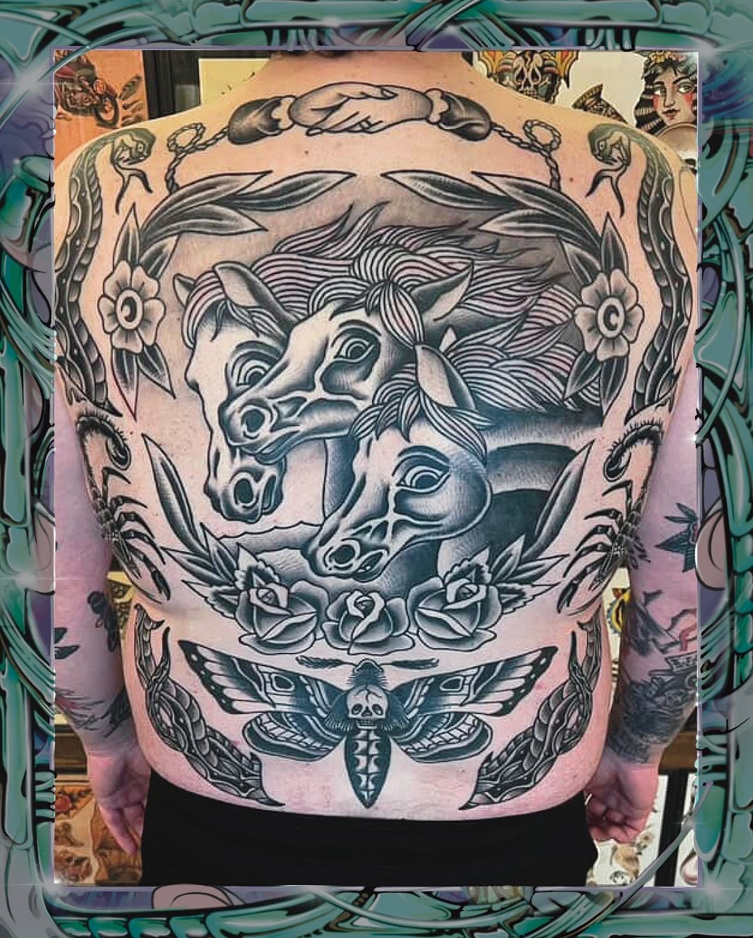 Tattoo by @philrollitattoo — american_traditional, black_and_grey