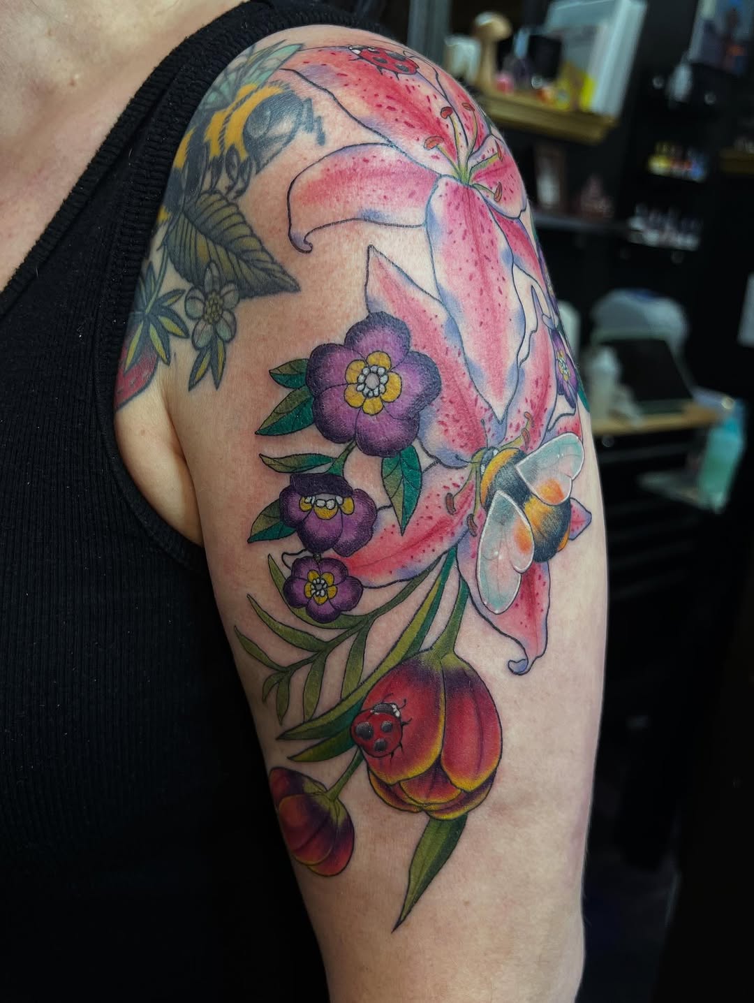 Tattoo by @emilytattoos — realism, watercolor