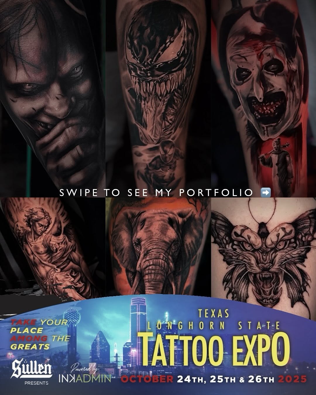 Tattoo by @mannyramirezart — realism, black_and_grey