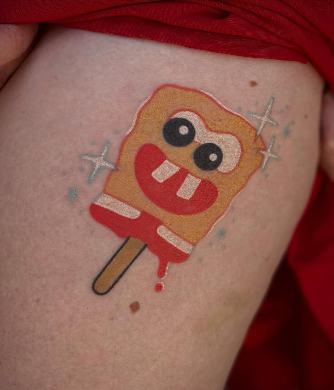 Tattoo by @luna_blue_tattoo — new_school