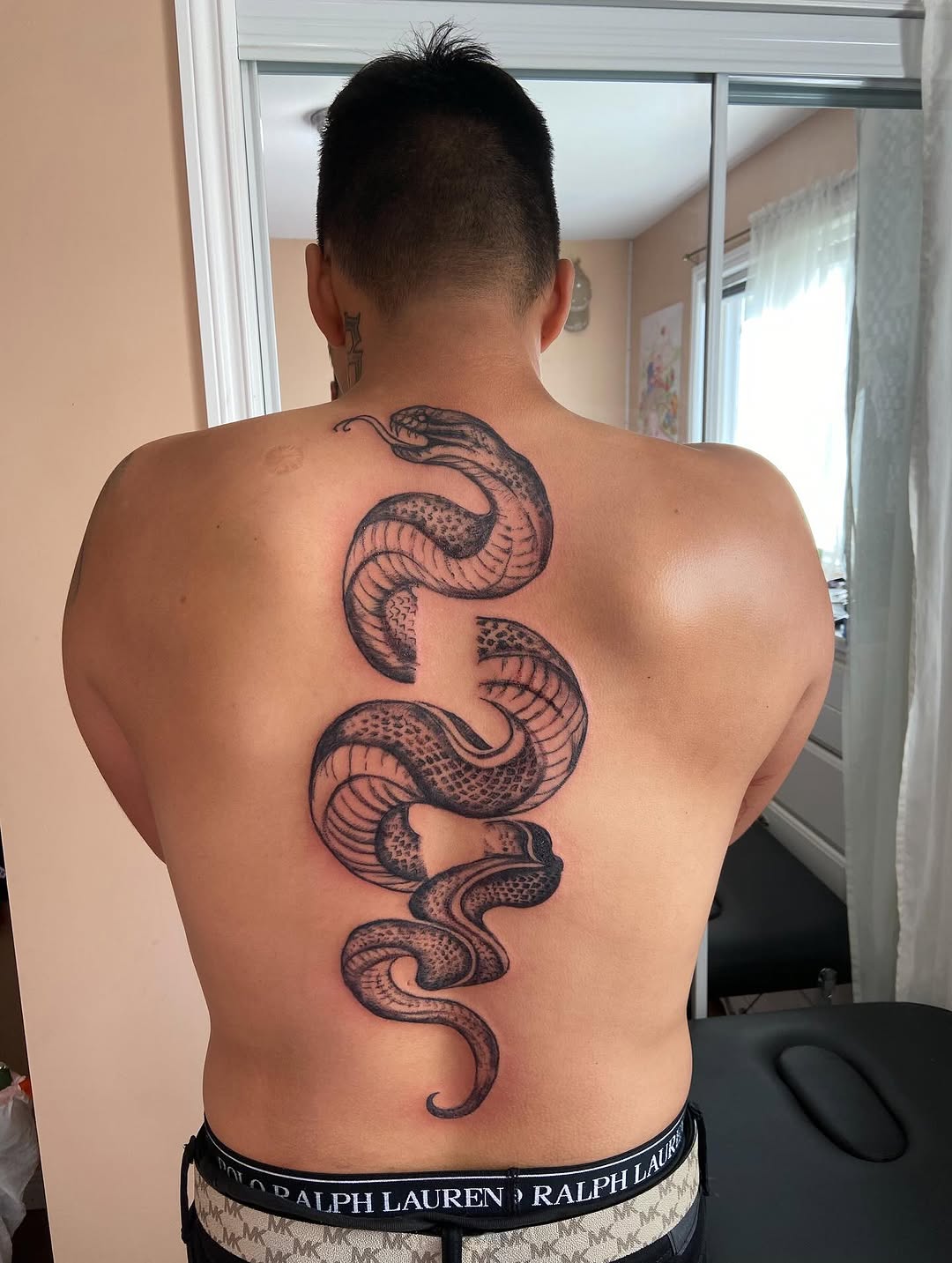 Tattoo by @tattedupbaddies_ — black_and_grey, realism