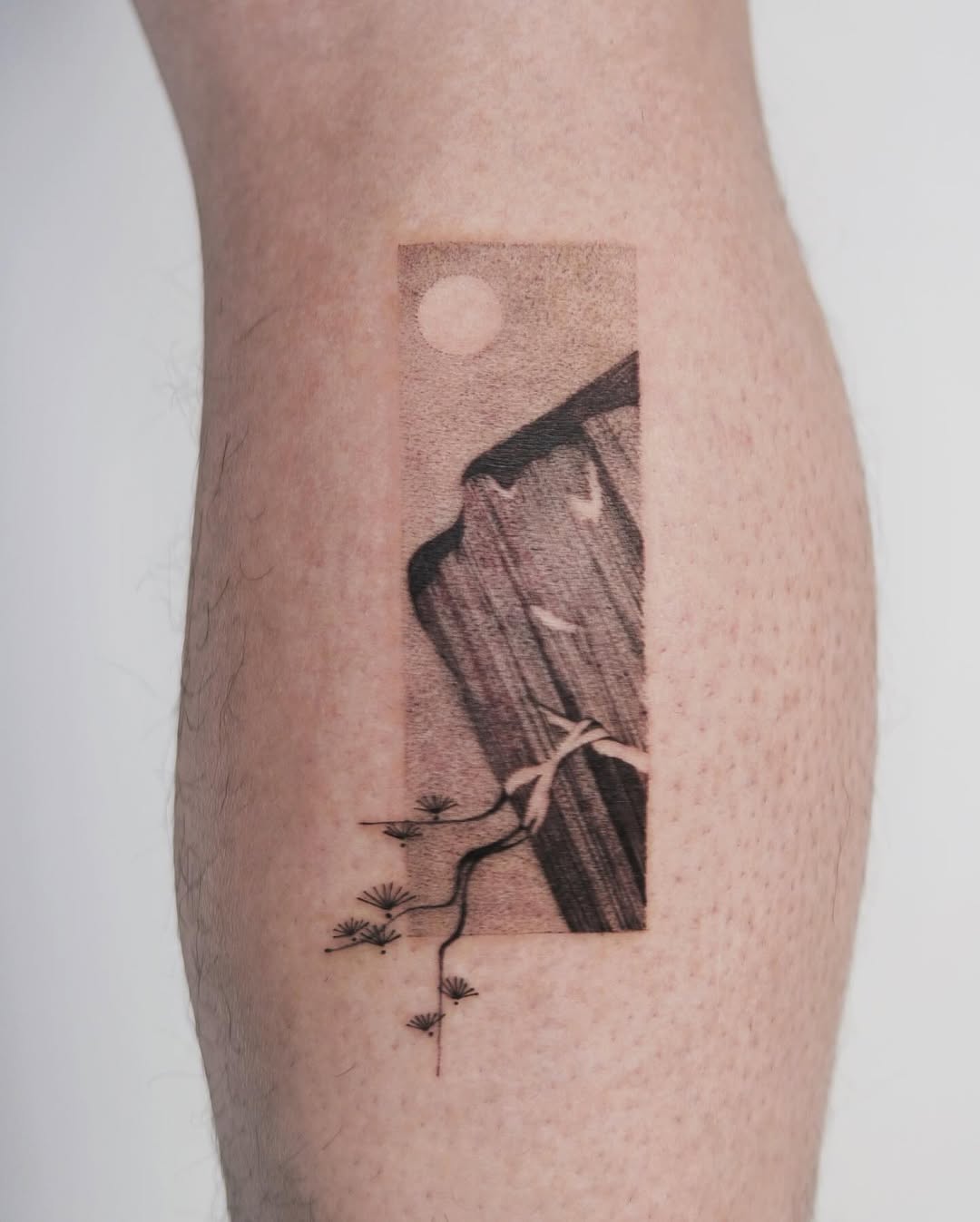 Tattoo by @graydient.inks β illustrative, black_and_grey