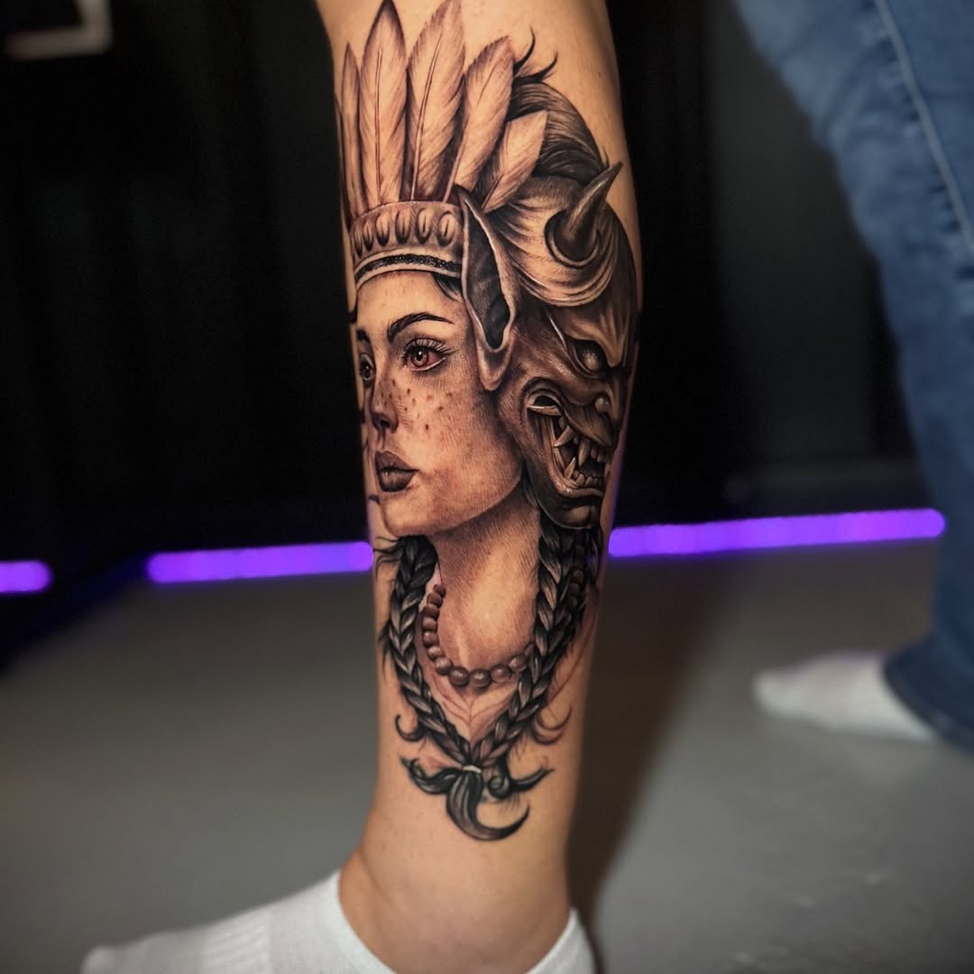 Tattoo by @hassintattoo — realism, dark_realism