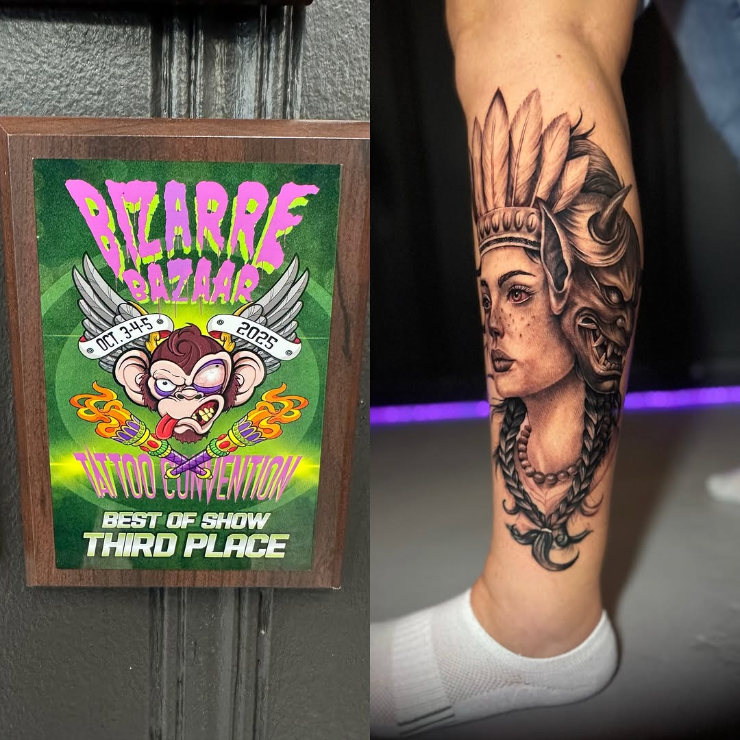 Tattoo by @hassintattoo — realism, black_and_grey