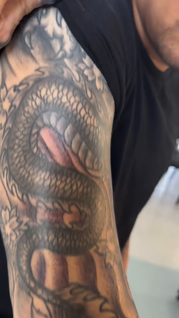 Tattoo by @amieinkadelik โ japanese_irezumi, black_and_grey