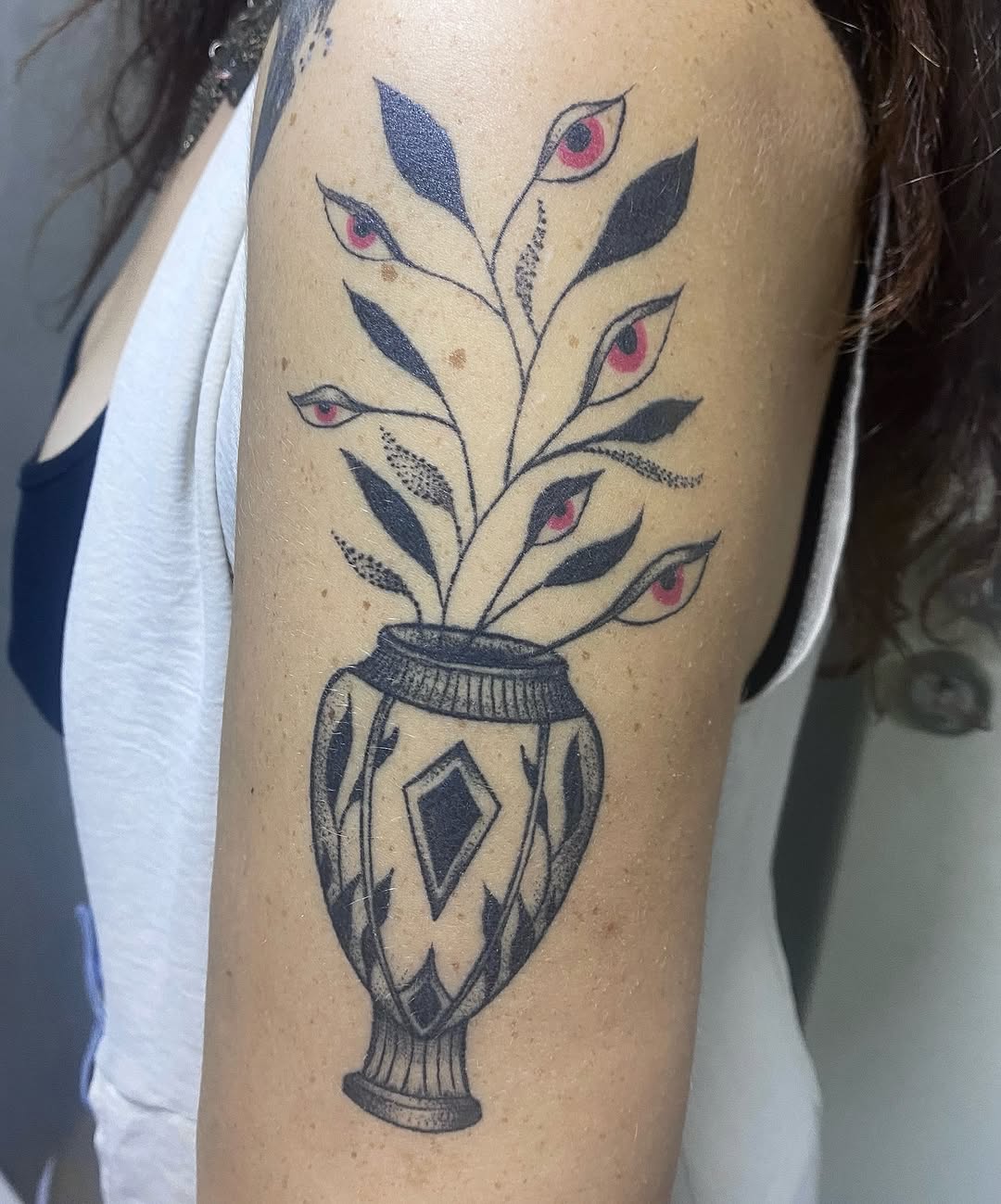 Tattoo by @skins_aj — black_and_grey, illustrative