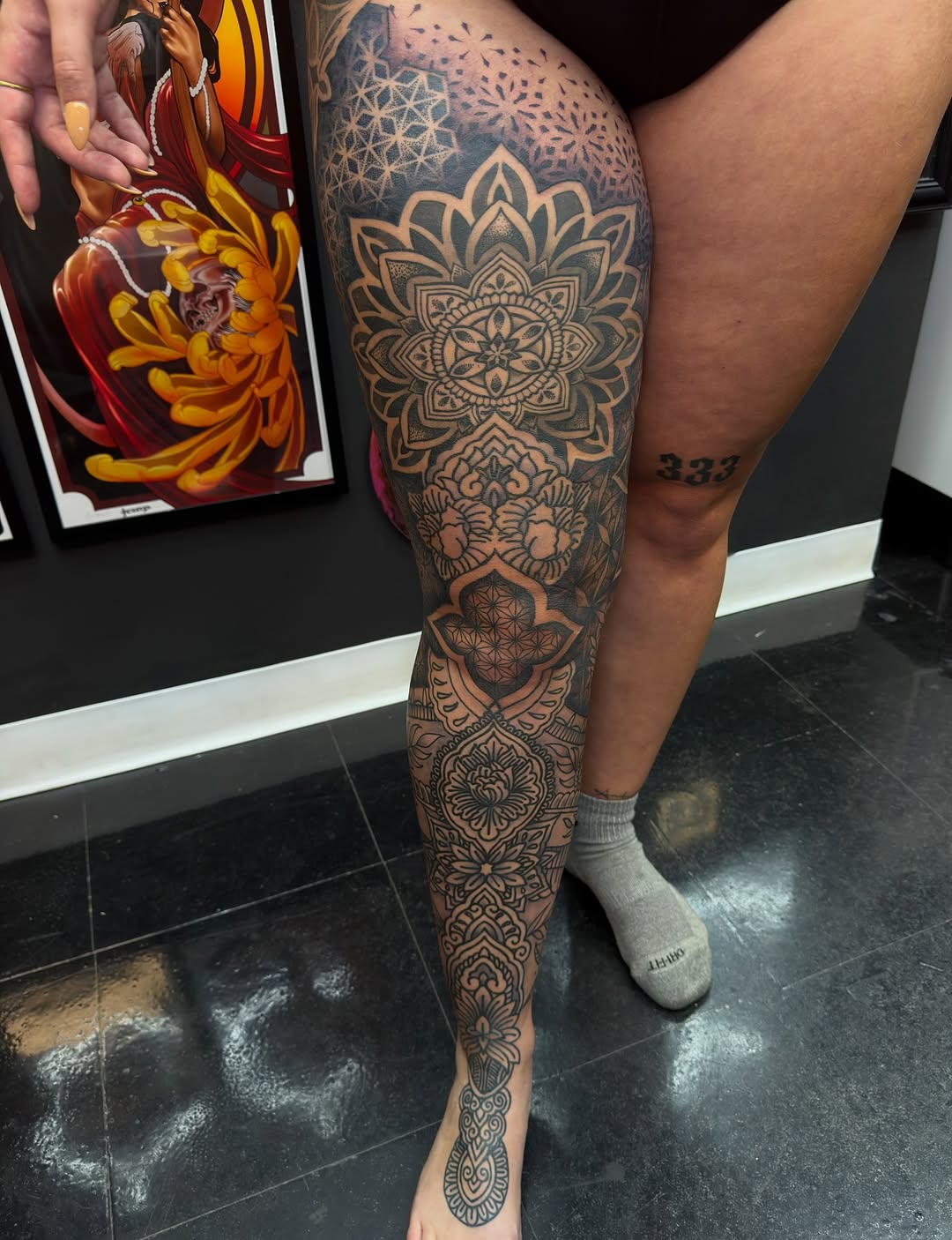 Tattoo by @jaws_the_artist β geometric, ornamental