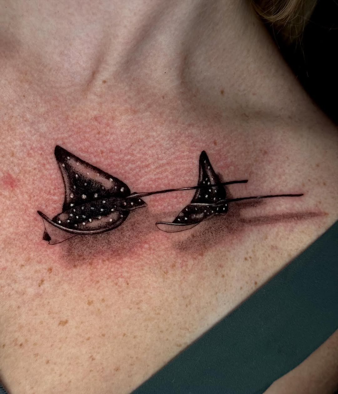Tattoo by @virginiasamtattoo — realism, black_and_grey