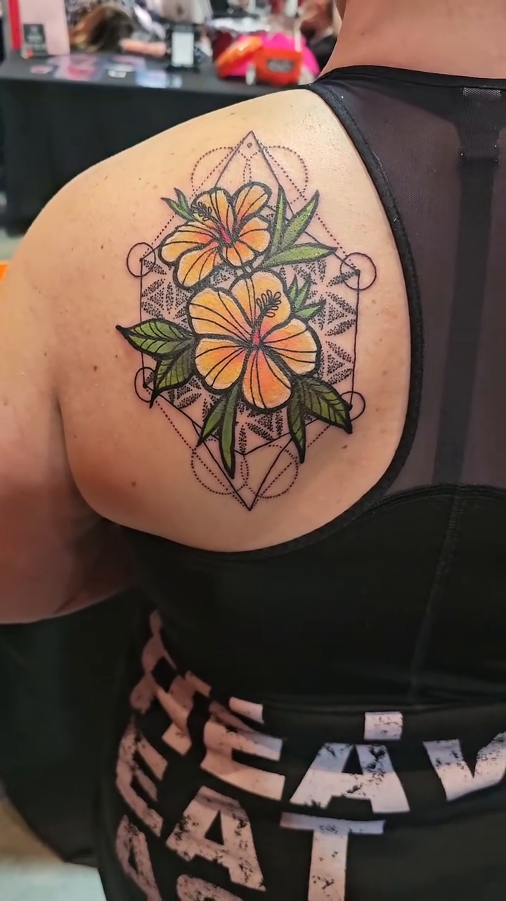 Tattoo by @7jynx13 — geometric, fine_line