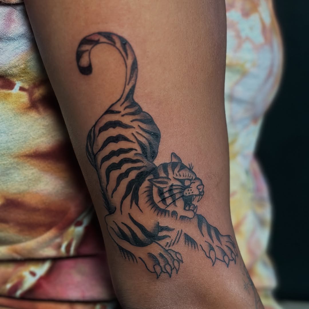 Tattoo by @skyrosetattoos — american_traditional