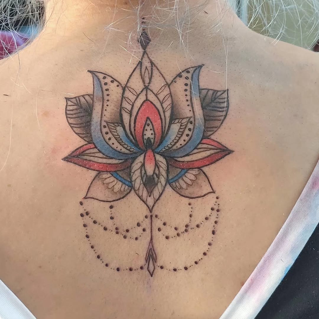 Tattoo by @sydneywalkintattoo — dotwork