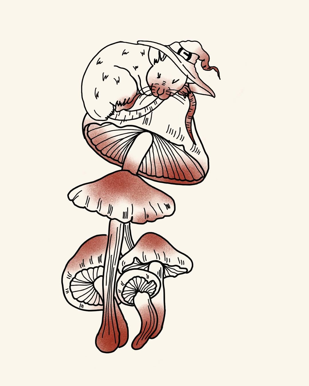 Tattoo by @maya_iconictattoo — illustrative