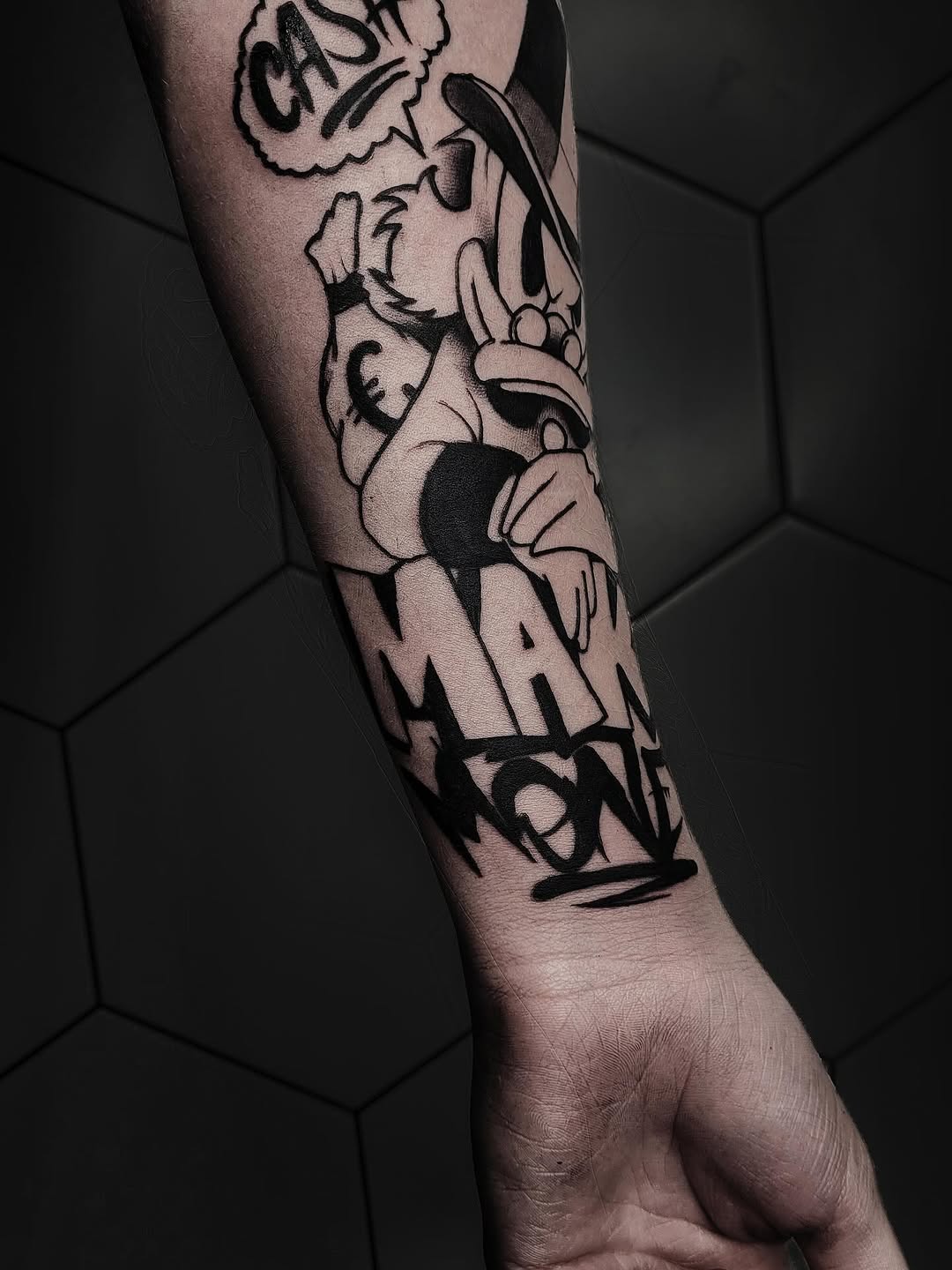 Tattoo by @letniy_tattoo — blackwork