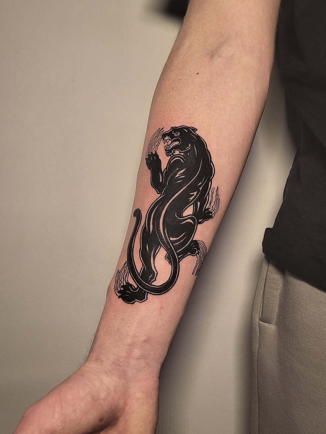 Tattoo by @letniy_tattoo — blackwork