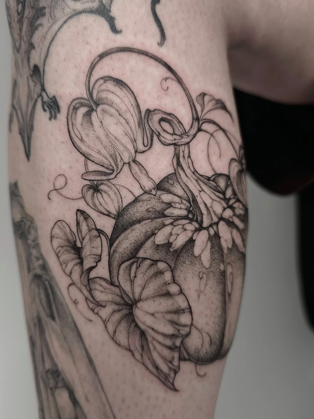 Tattoo by @gargeist — black_and_grey, realism