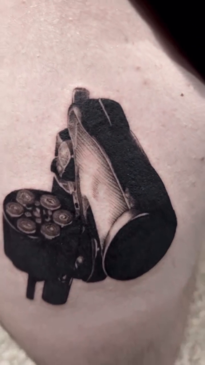 Tattoo by @romanbutryy — blackwork