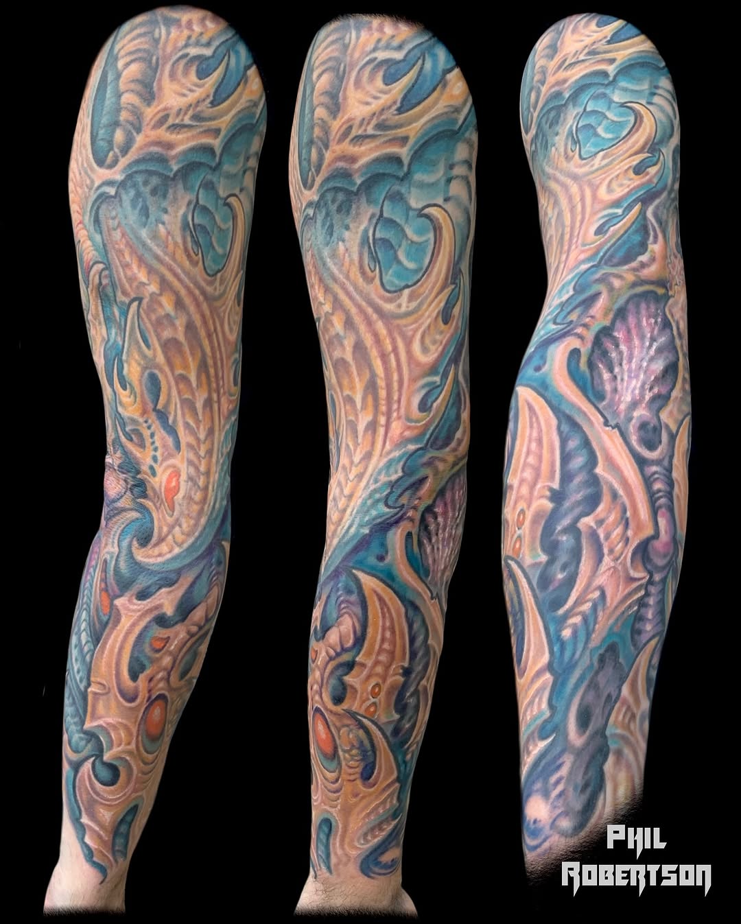 Tattoo by @philrobertsontattoos — realism, dark_realism
