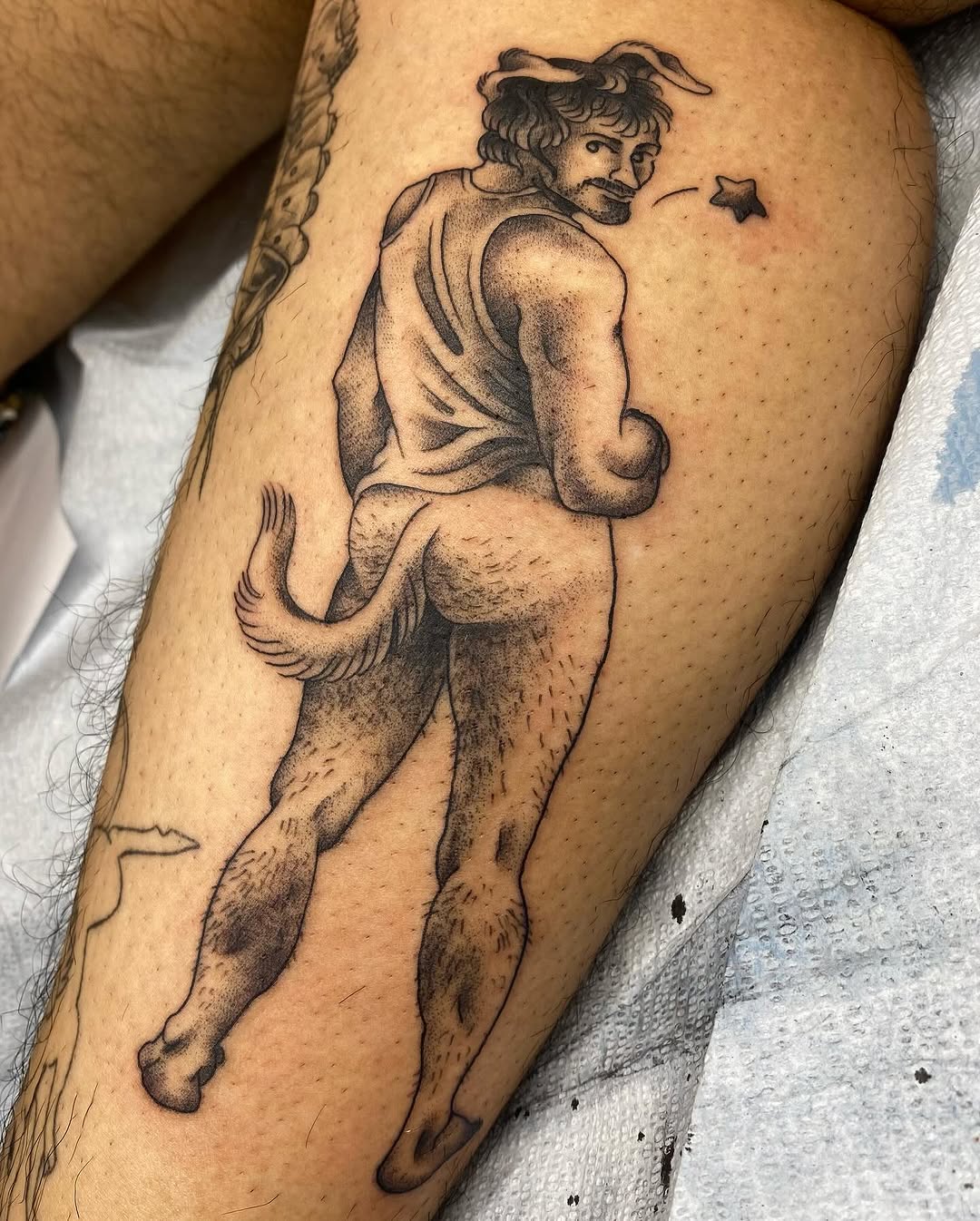 Tattoo by @lilspankee โ black_and_grey, realism